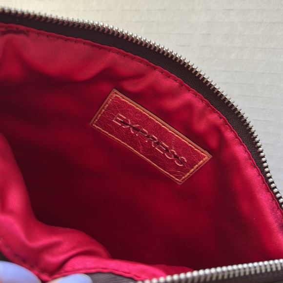 Express Zebra Sequin Mini Bag/Clutch - Picture 4 of 7